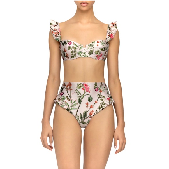 Agua By Agua Bendita Cultivo Bikini New With Tags Sz XL - Picture 10 of 11